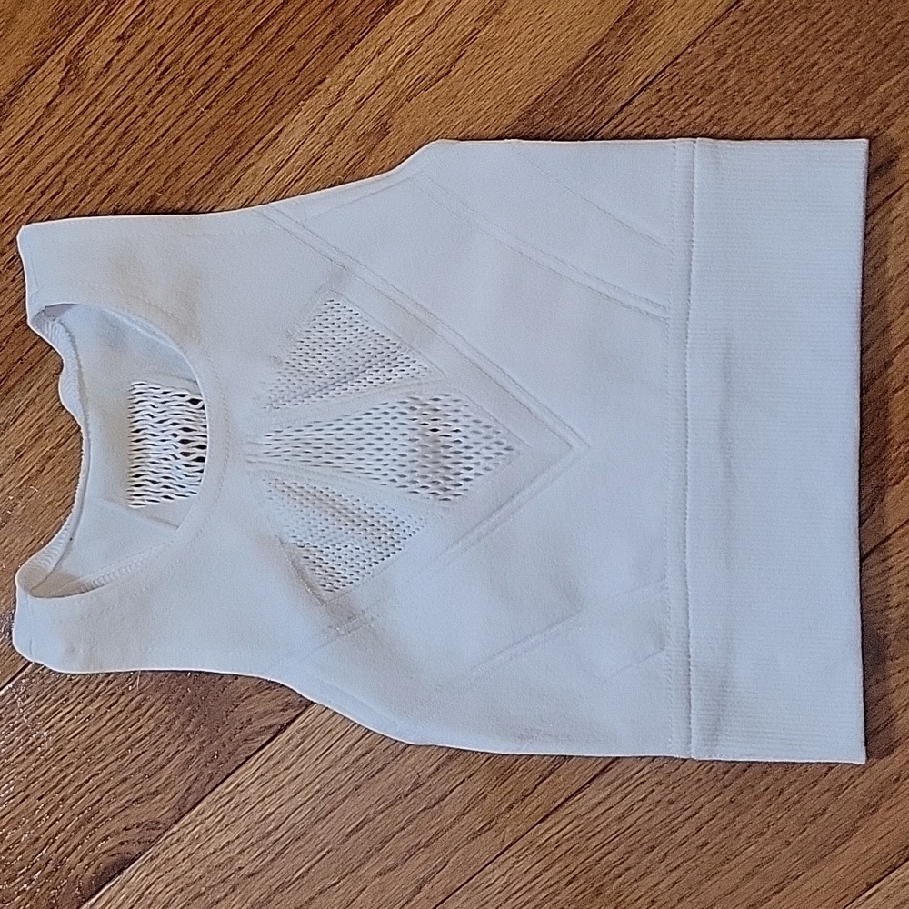FP Movement by Free People Running Through My Mind Bra White - Picture 3 of 6
